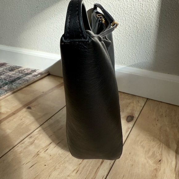 WANDLER MAGGIE Black Leather Shoulder Bag - Picture 3 of 11